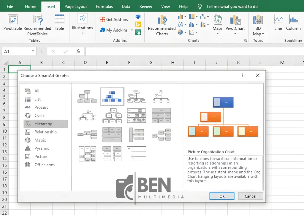 Cara Membuat Silsilah Keluarga di Excel