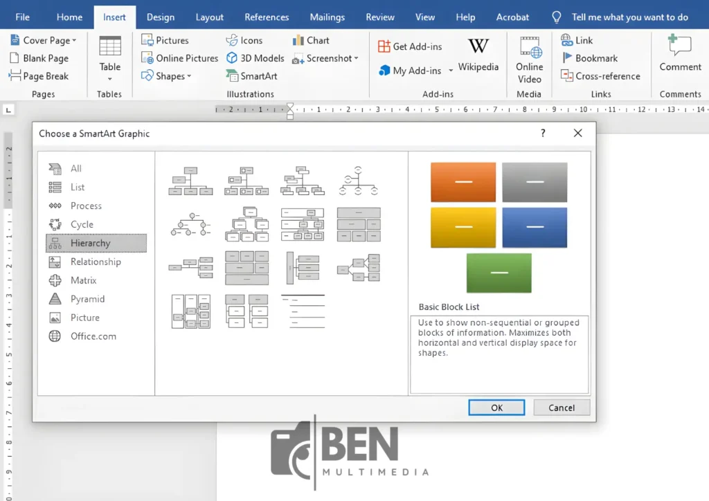 Cara Membuat Silsilah Keluarga di Word