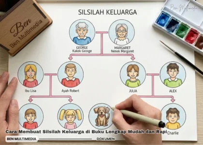 Cara Membuat Silsilah Keluarga di Buku