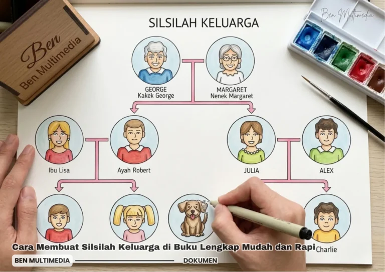 Cara Membuat Silsilah Keluarga di Buku Dengan Mudah