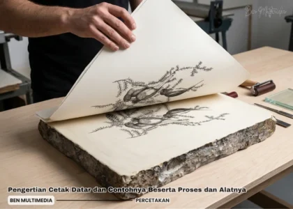 Cetak Datar dan Contohnya