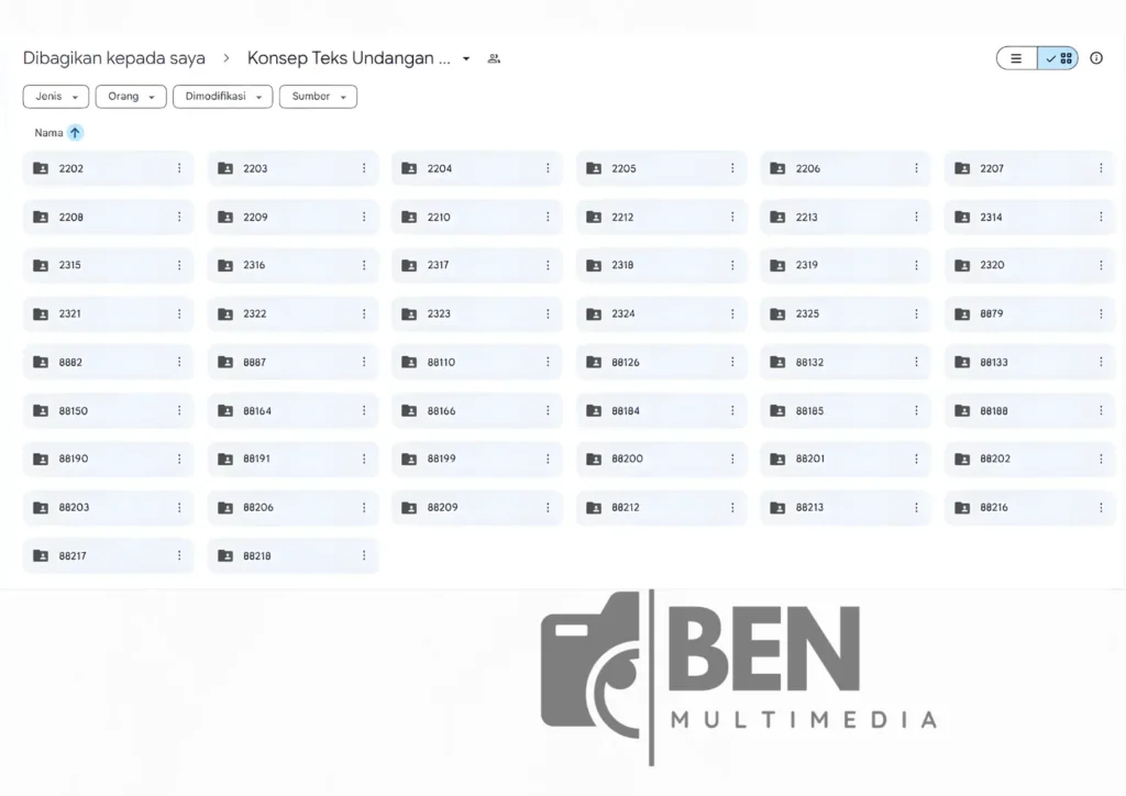 Download File Setting Undangan Erba Lengkap Semua Seri Terbaru