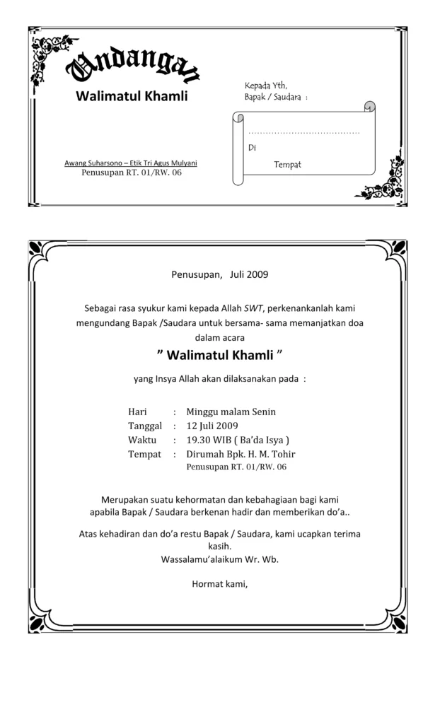 undangan walimatul hamli 7 bulanan doc