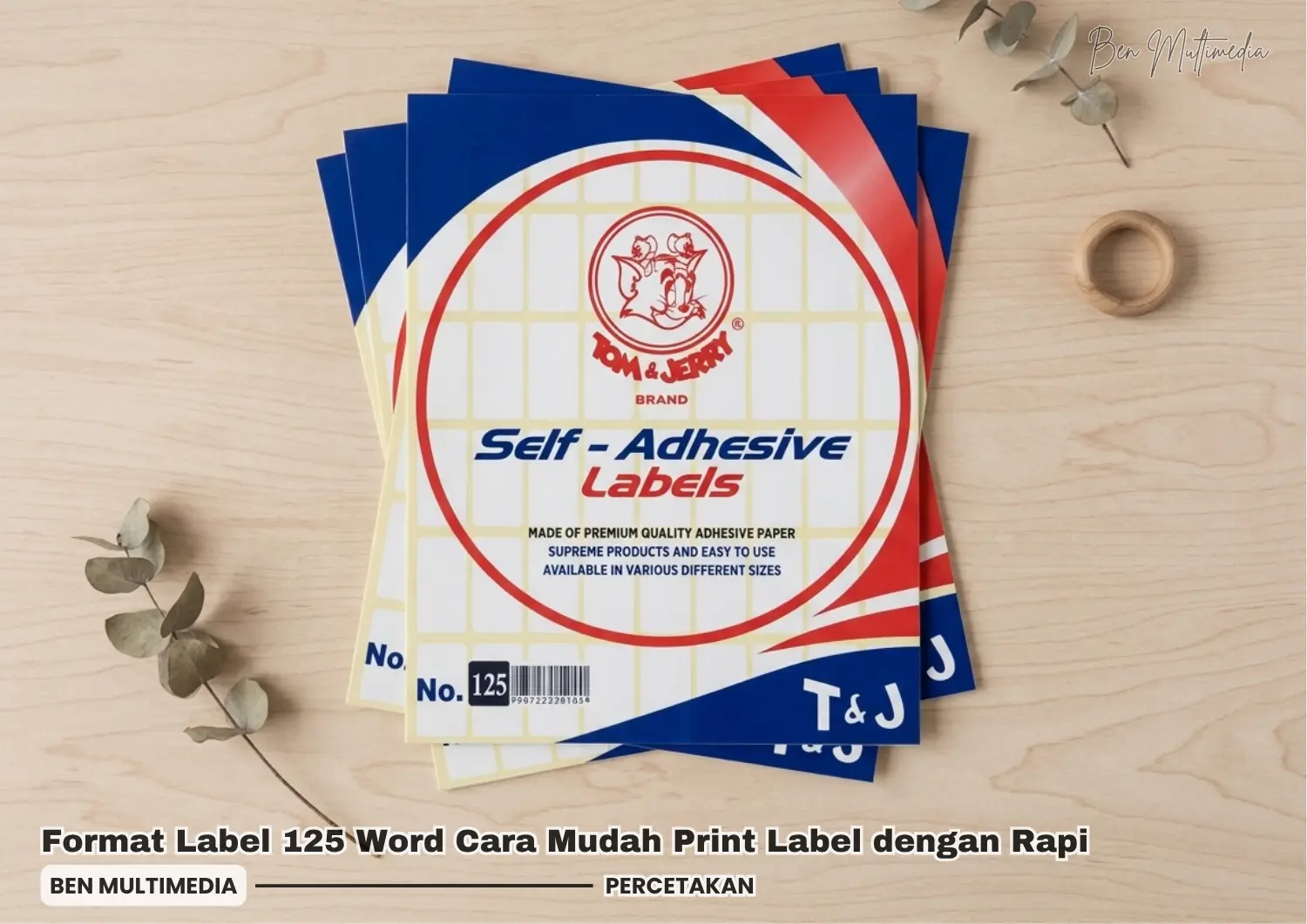 Format Label 125 Word