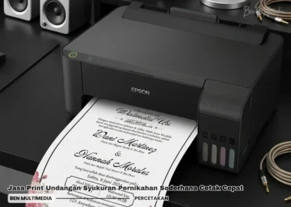 Jasa Print Undangan Syukuran Pernikahan