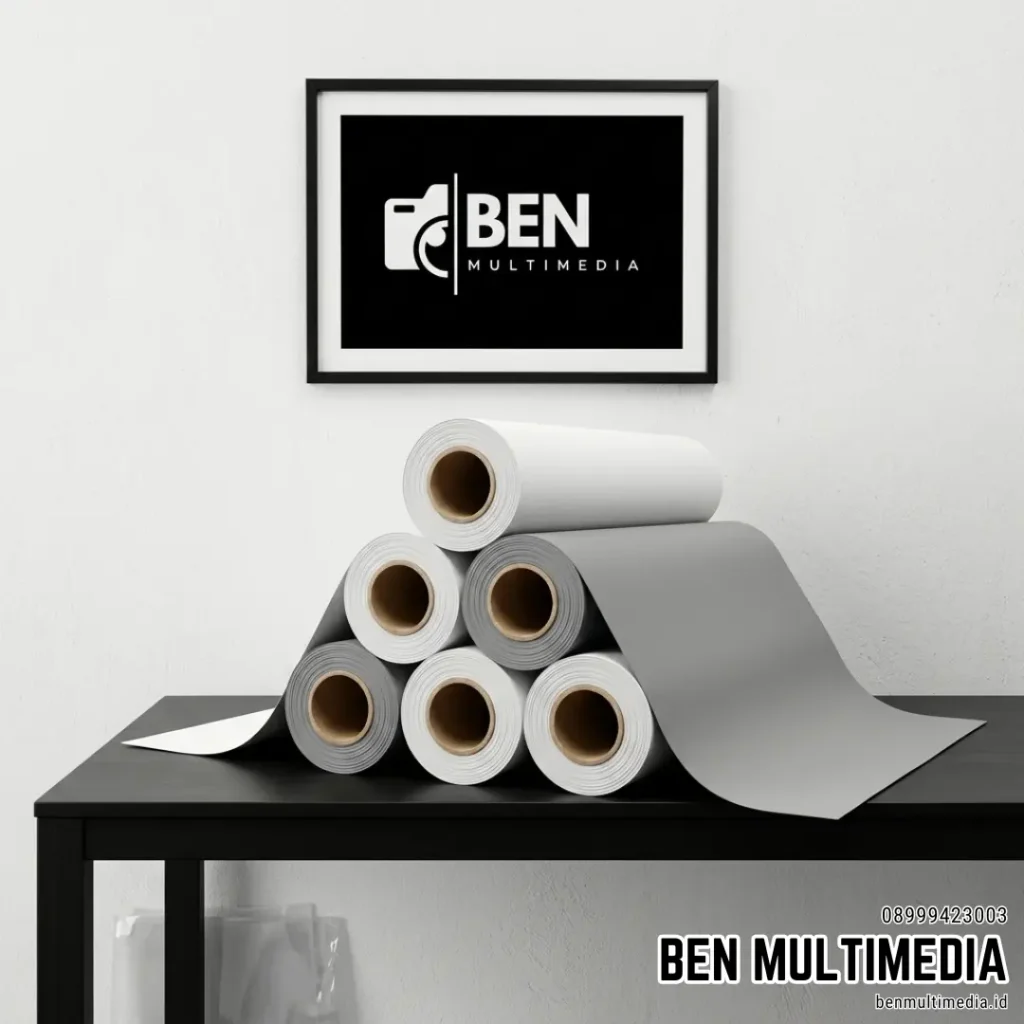 Jenis Bahan Banner Luster & PVC dan Harganya