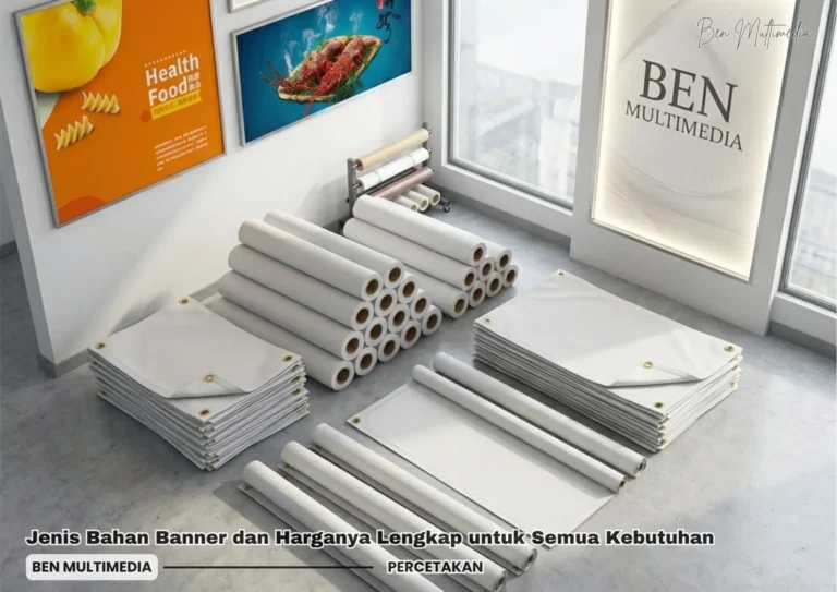 Jenis Bahan Banner dan Harganya Lengkap Beserta Kelebihan