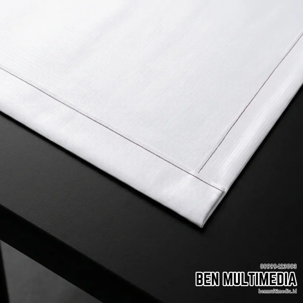 Jenis Finishing Banner Lipat Pas Gambar