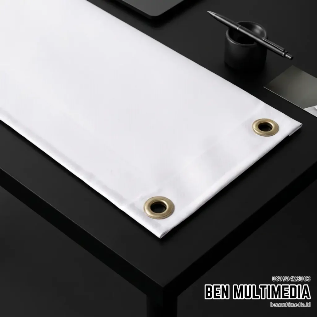 Jenis Finishing Banner Mata Ayam