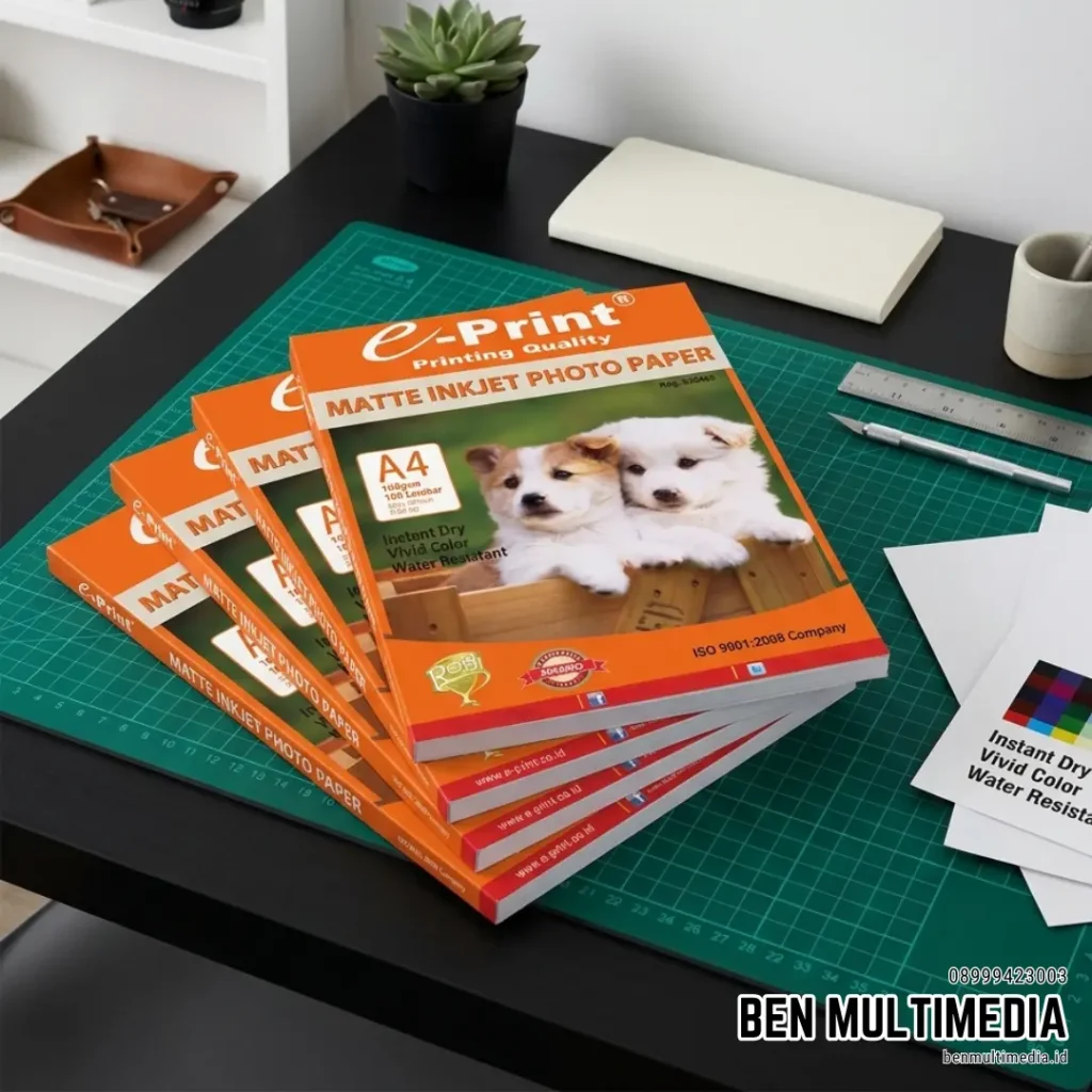 Jenis Kertas Foto Matte / Doff