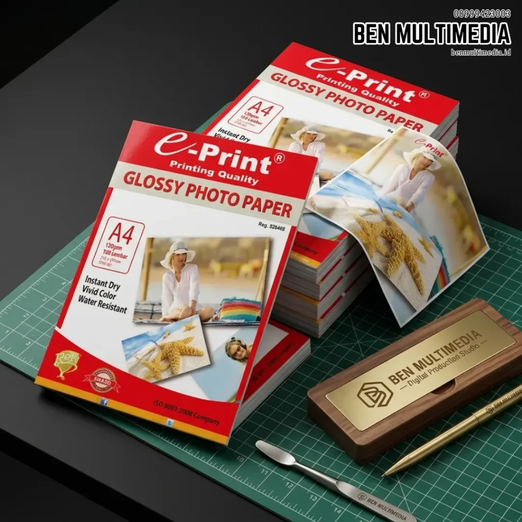 Jenis Kertas Foto Glossy