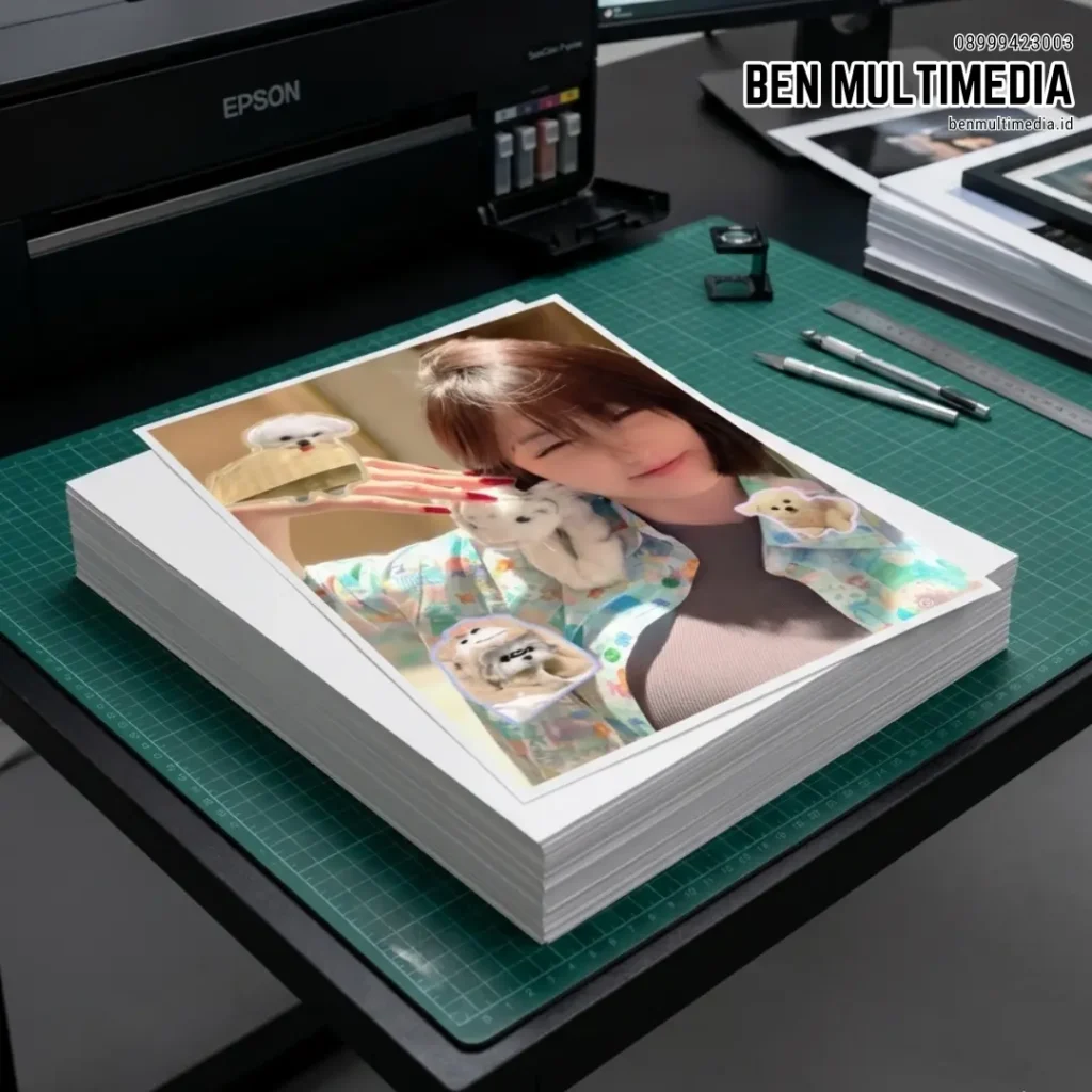 Kertas Foto Silky / Satin yang Bagus dan Tahan Lama