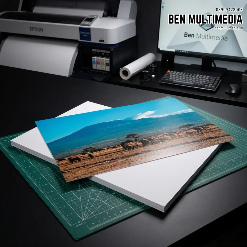 Kertas Foto RC (Resin Coated) Glossy / Luster yang Bagus dan Tahan Lama