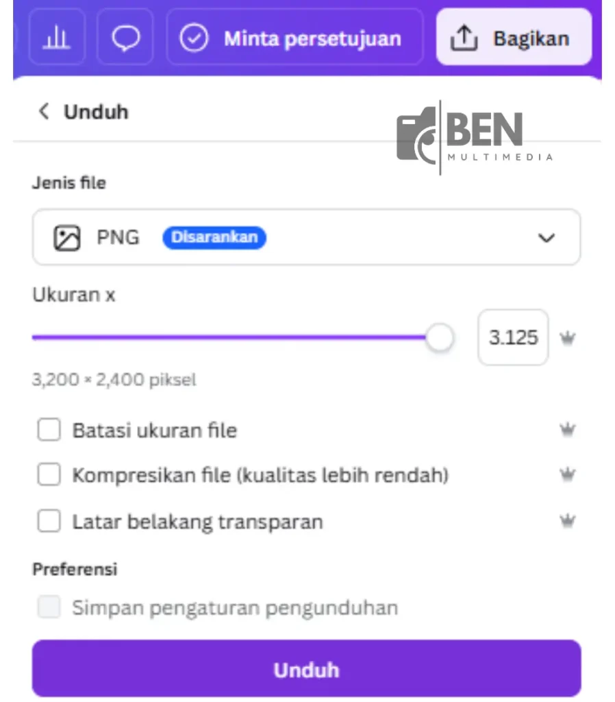 Langkah 6: Cara Membuat Silsilah Keluarga Online di Canva