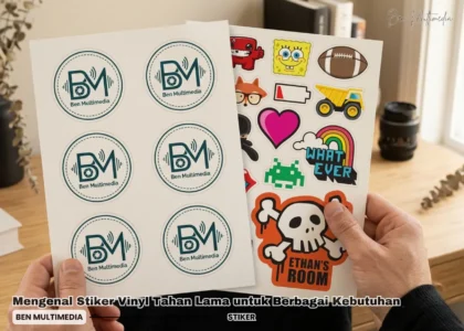 Apa itu Stiker Vinyl