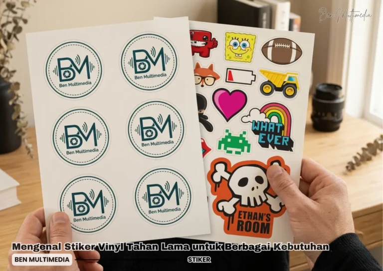 Mengenal Stiker Vinyl Tahan Lama untuk Berbagai Kebutuhan