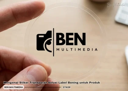 Stiker Transparan