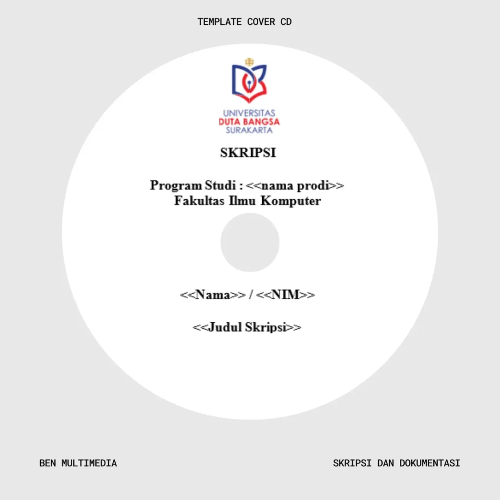 Cover CD Skripsi