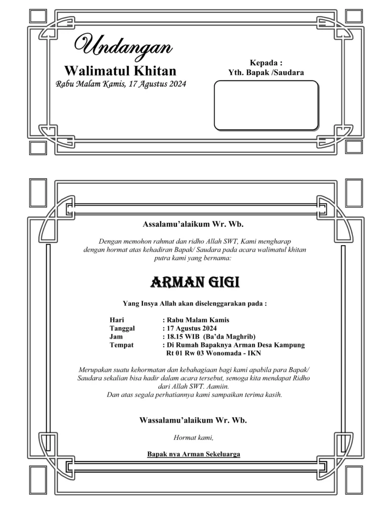 download desain undangan khitanan modern