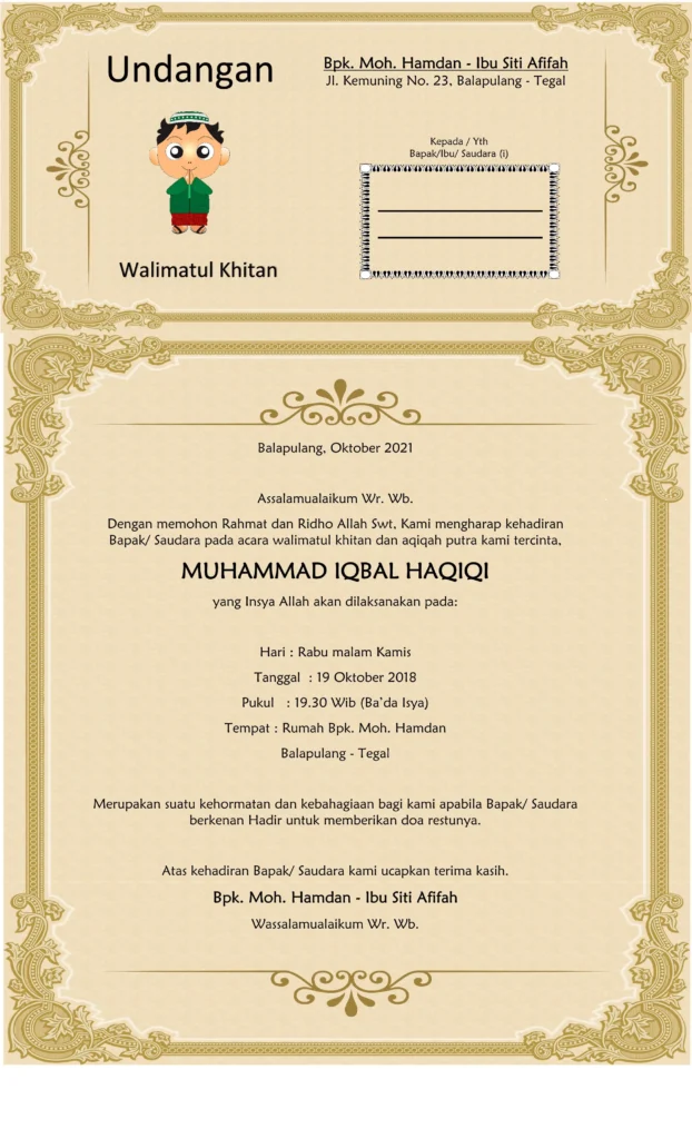 download desain undangan khitanan modern