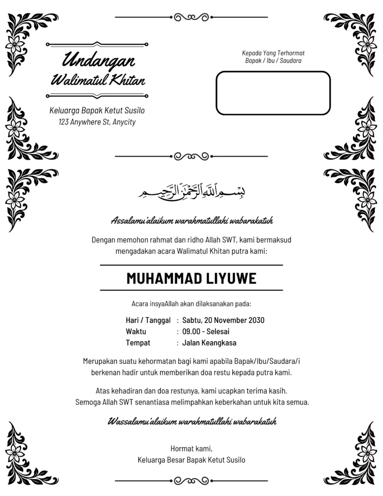 download file undangan khitanan Word