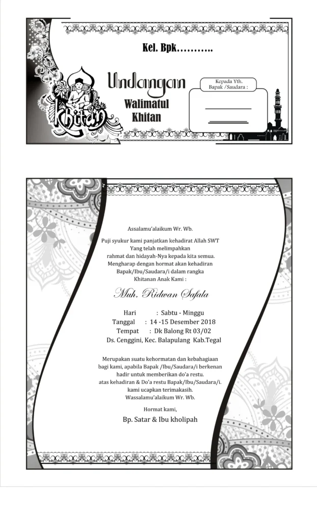 download undangan khitan siap edit