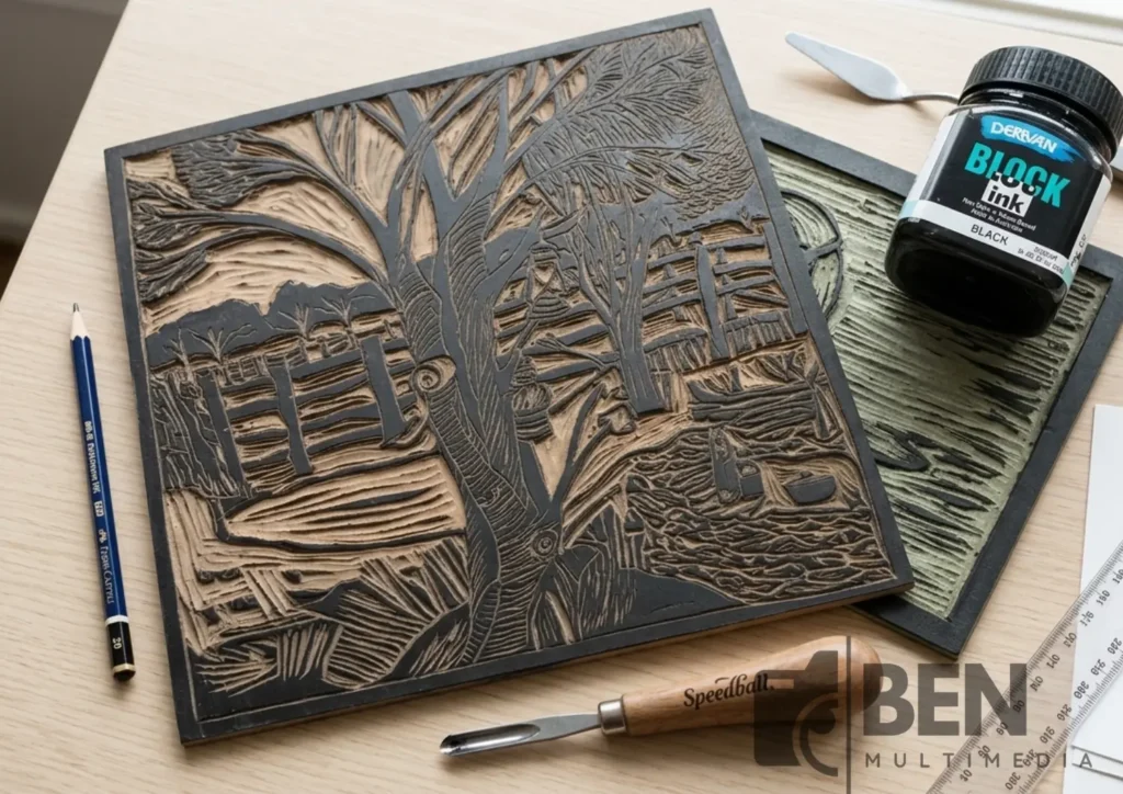 Ciri-Ciri Teknik Cetak Dalam