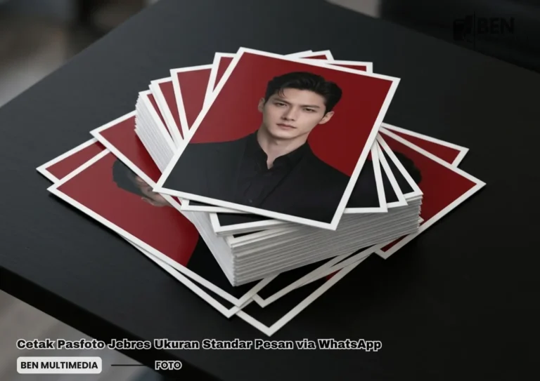 Cetak Pasfoto Jebres Ukuran Standar Pesan via WhatsApp