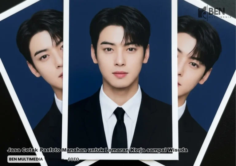 Cetak Pasfoto Manahan untuk Lamaran Kerja sampai Wisuda