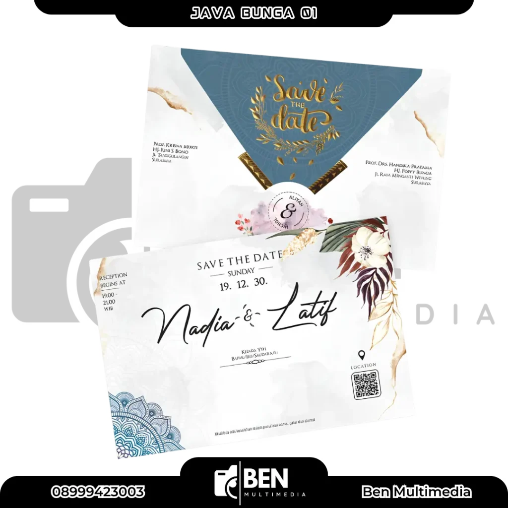 File Setting Undangan Java Bunga 01 - Ben Multimedia