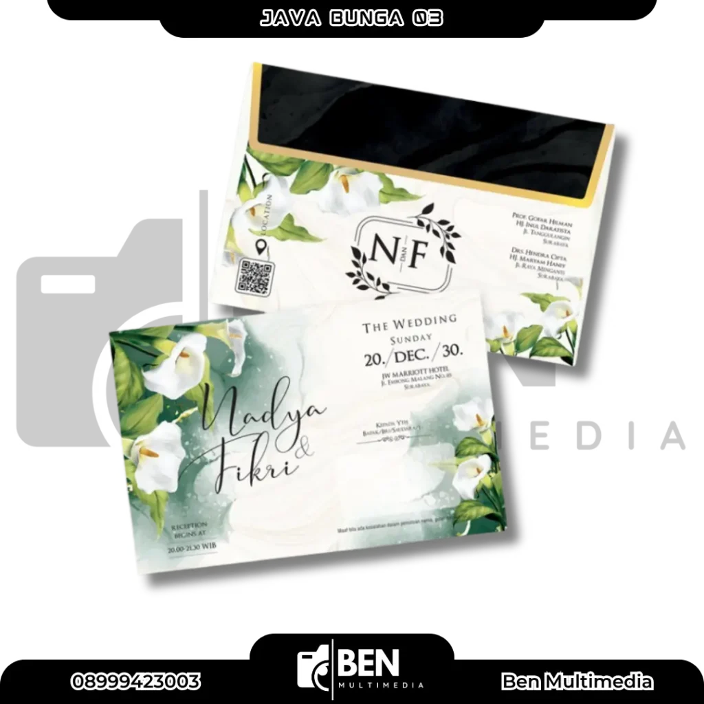 File Setting Undangan Java Bunga 03 - Ben Multimedia