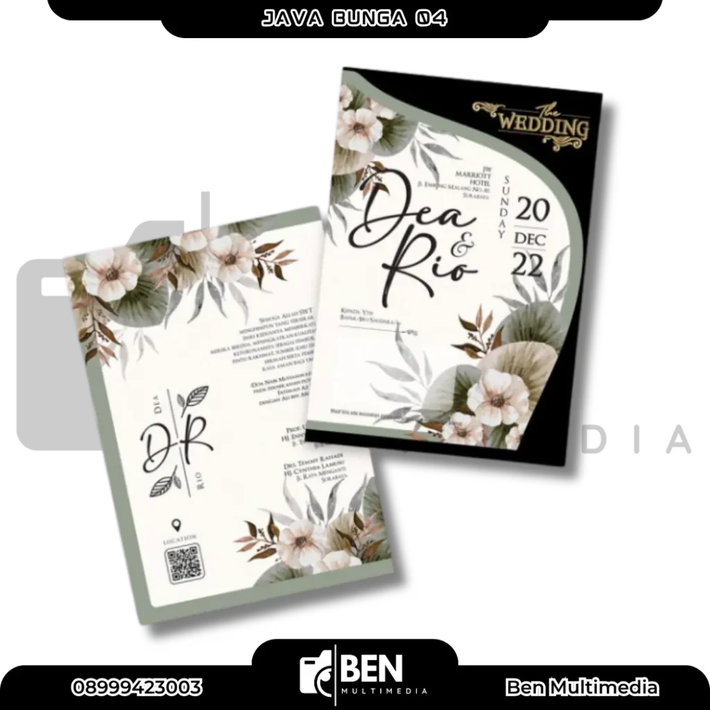 File Setting Undangan Java Bunga 04 - Ben Multimedia