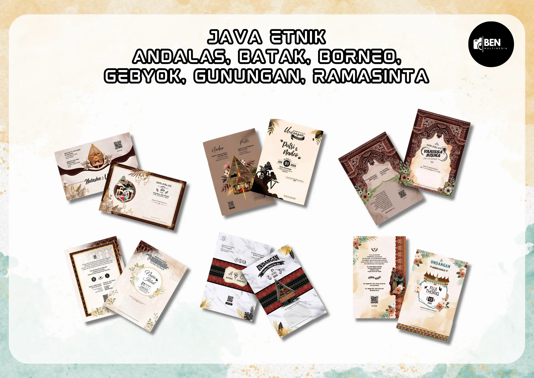 File Setting Undangan Java Etnik