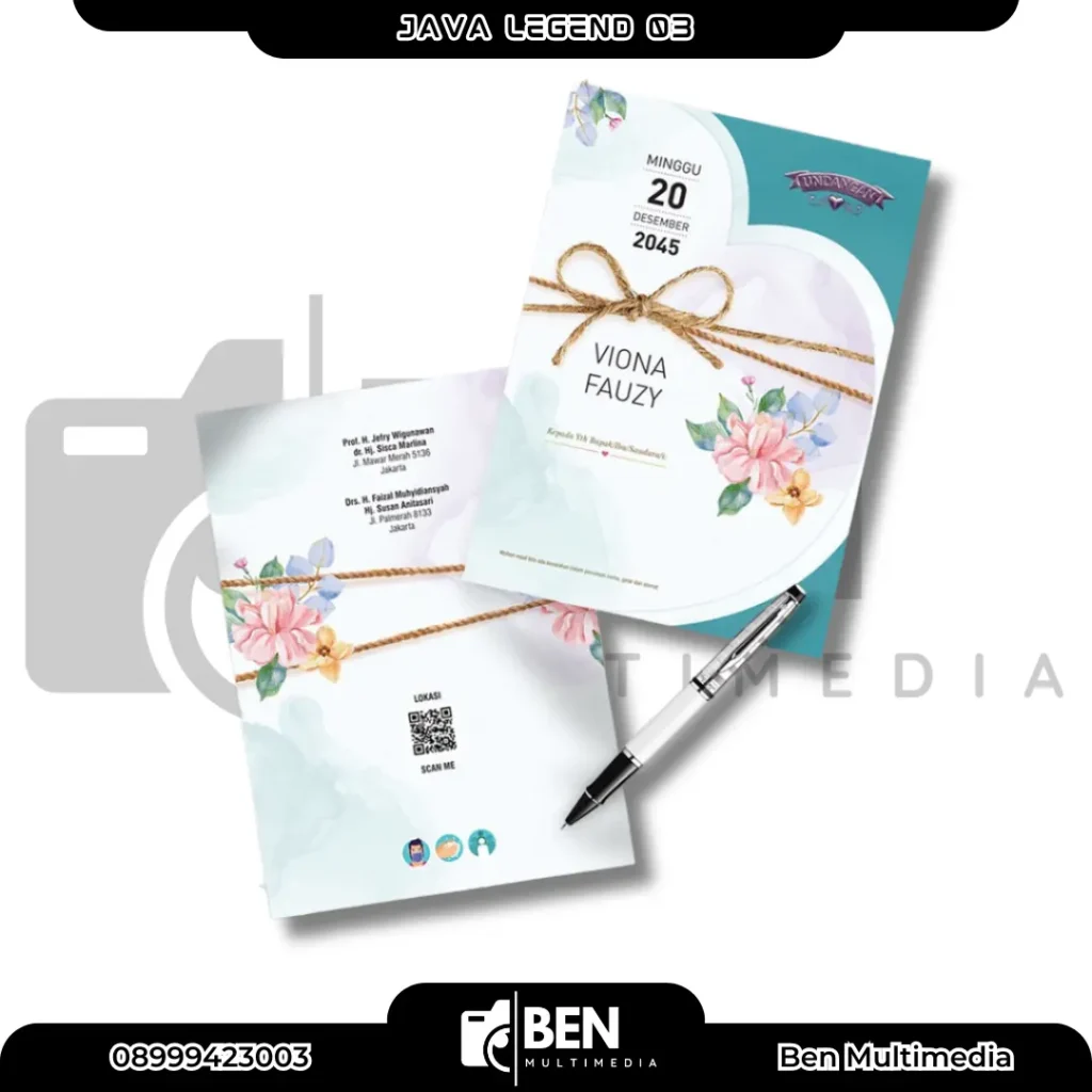 File Setting Undangan Java Legend 03 - Ben Multimedia