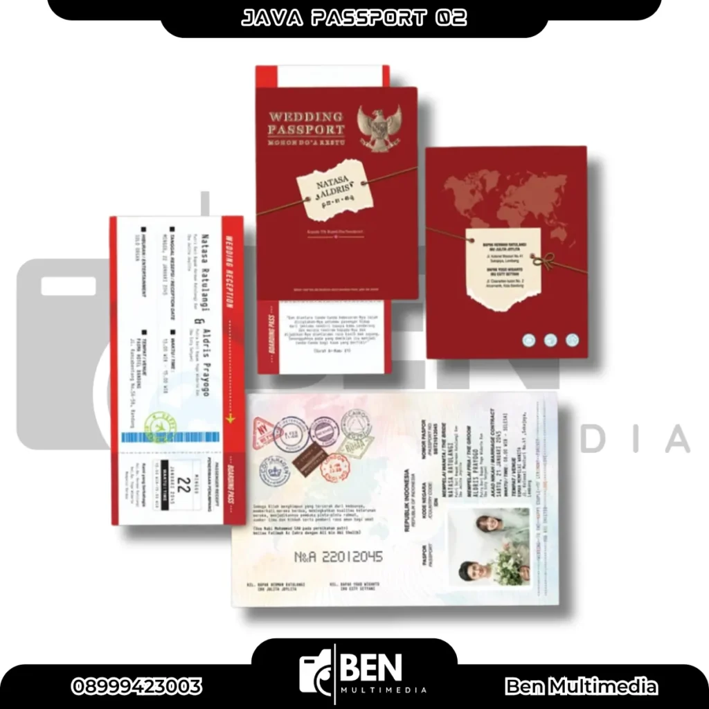 File Setting Undangan Java Passport 2 - Ben Multimedia