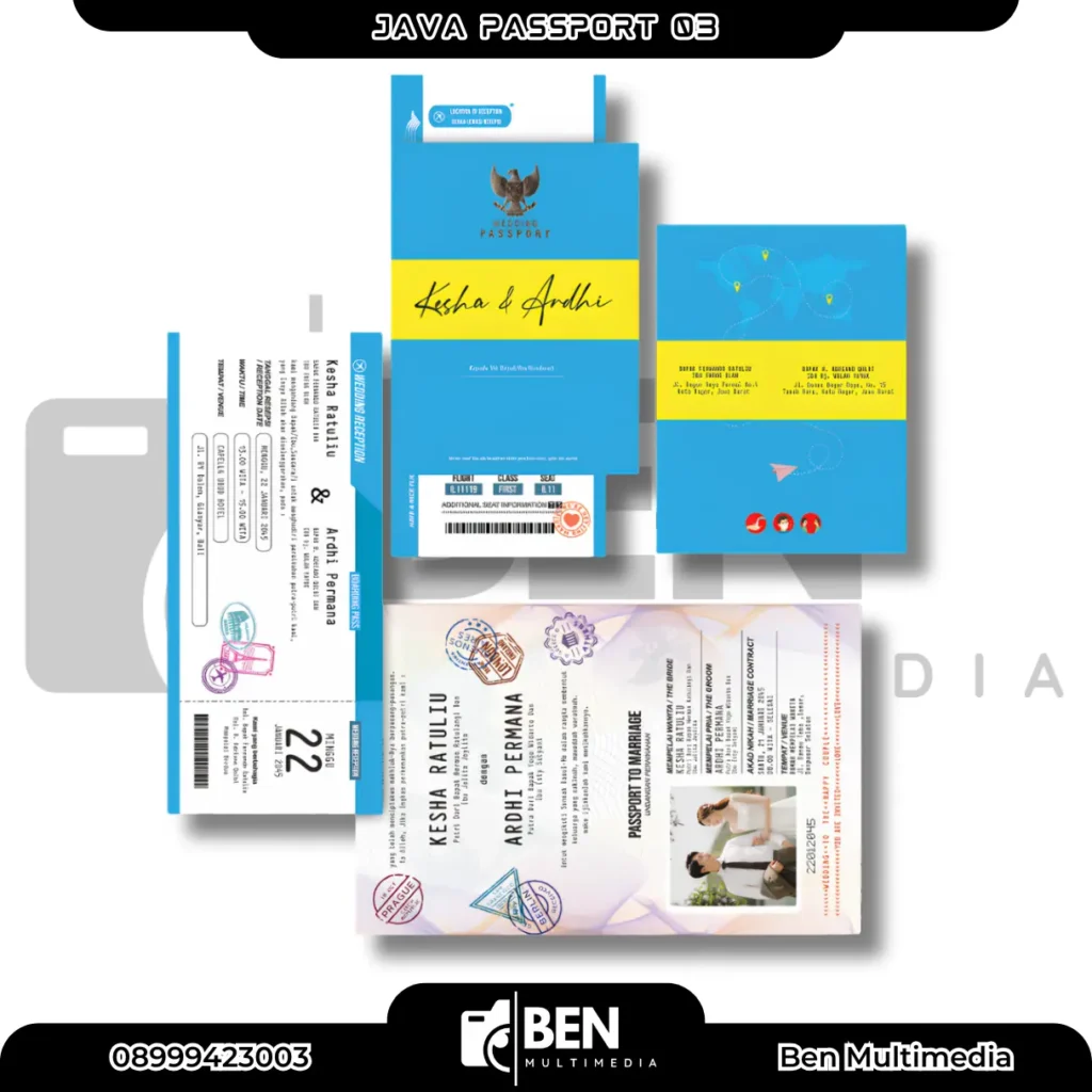File Setting Undangan Java Passport 3 - Ben Multimedia