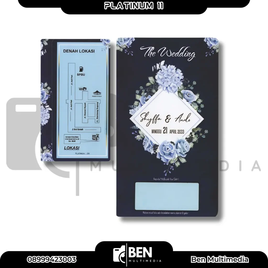 File Setting Undangan Platinum 11 - Ben Multimedia