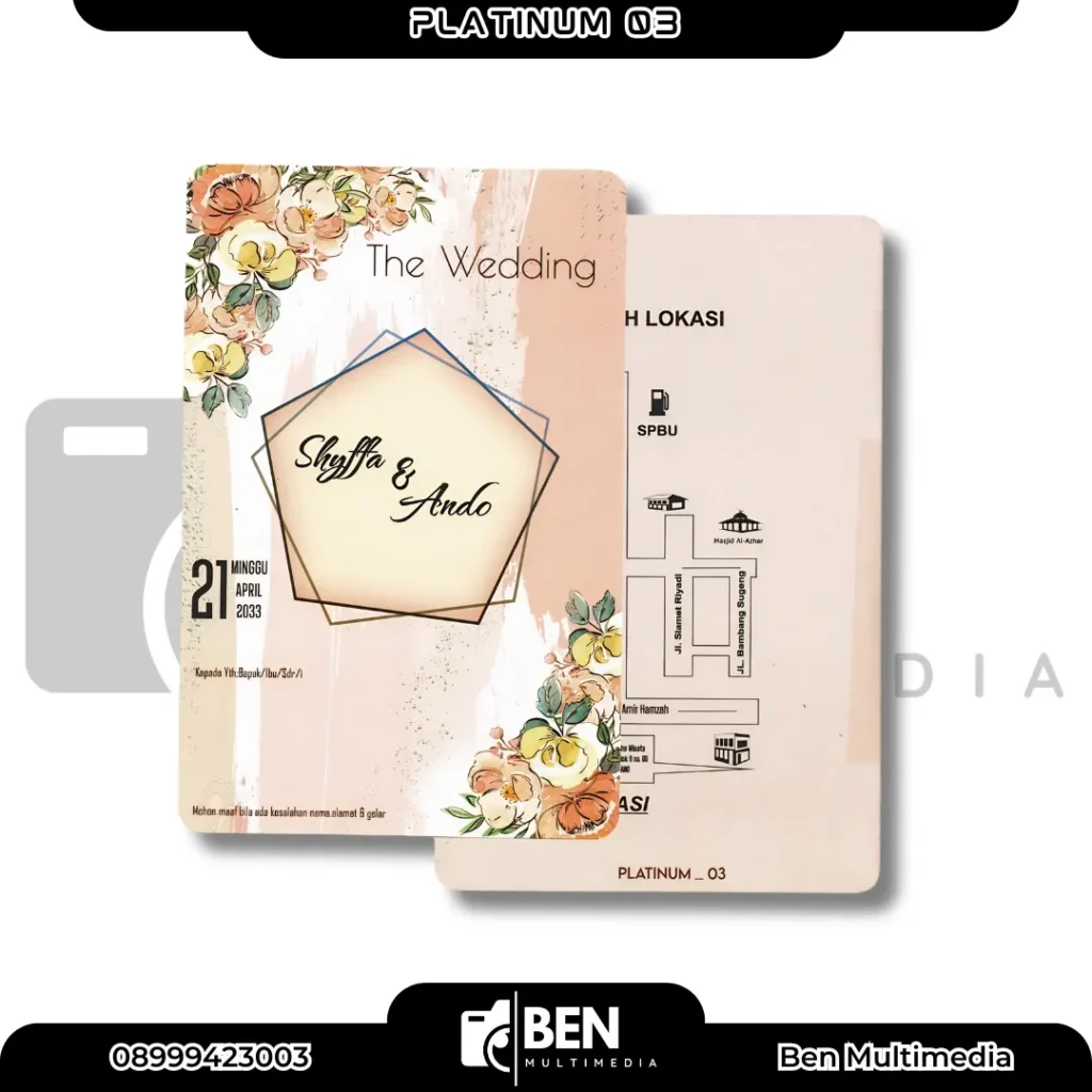 File Setting Undangan Platinum 3 - Ben Multimedia