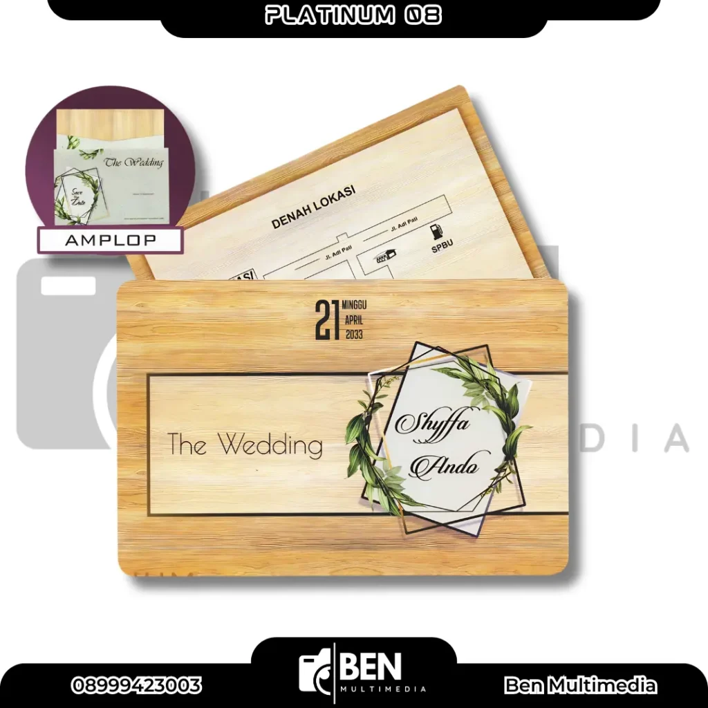 File Setting Undangan Platinum 8 - Ben Multimedia