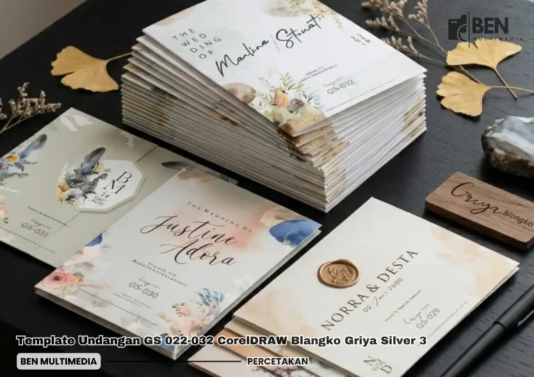 Template Undangan GS 022-032 CDR Blangko Griya Silver 3