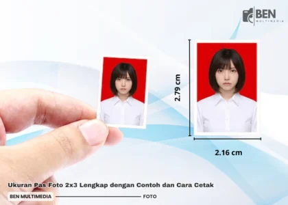 Ukuran Pas Foto 2x3