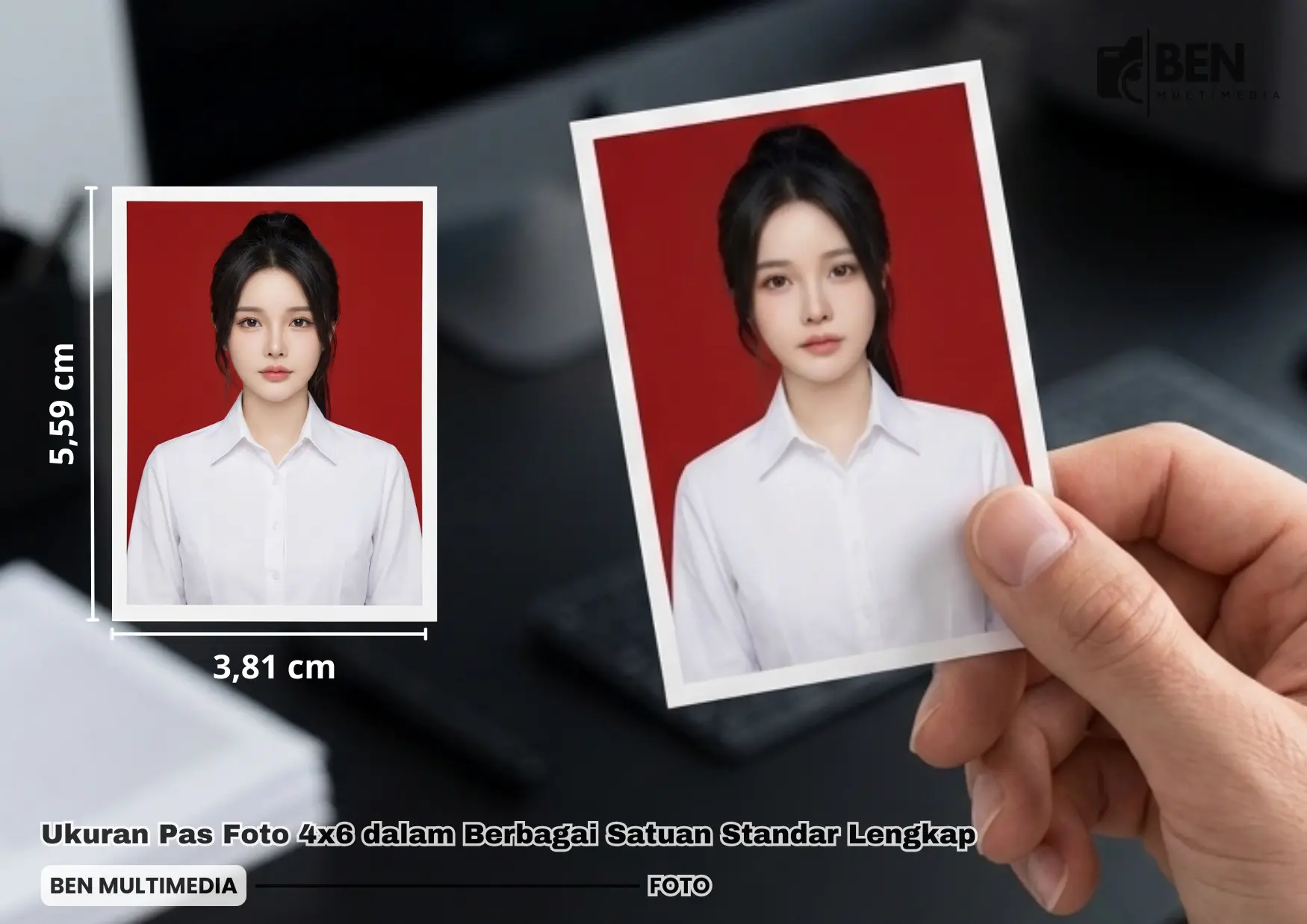 Ukuran Pas Foto 4x6
