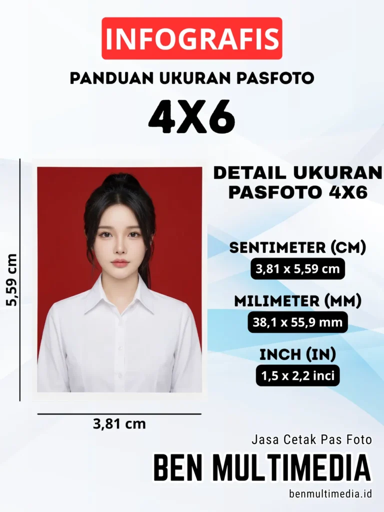 contoh foto 4x6 - Ben Multimedia