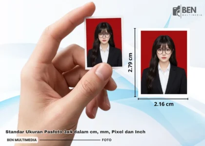 Ukuran Pasfoto 3x4