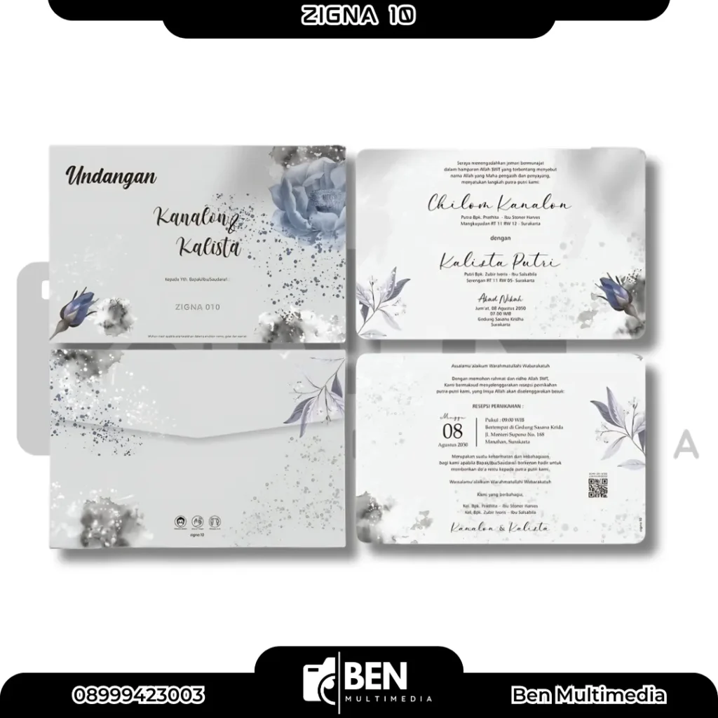 File Setting Undangan Zigna 10 - Ben Multimedia