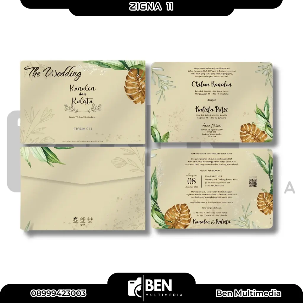 File Setting Undangan Zigna 11 - Ben Multimedia