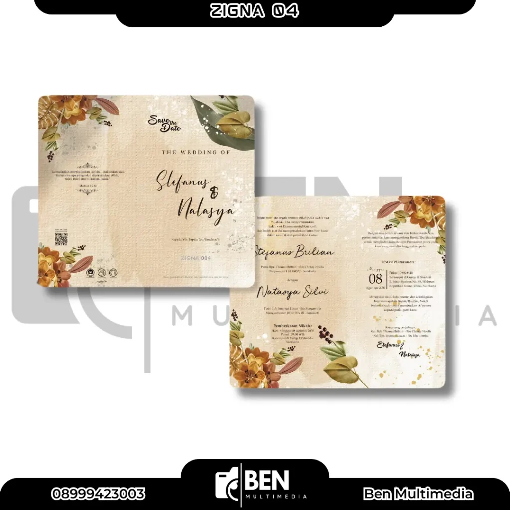 File Setting Undangan Zigna 04 - Ben Multimedia