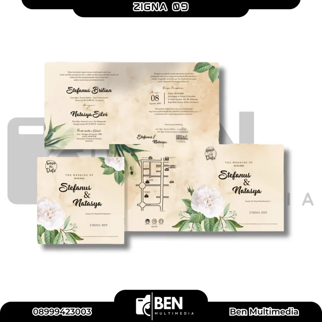 File Setting Undangan Zigna 09 - Ben Multimedia