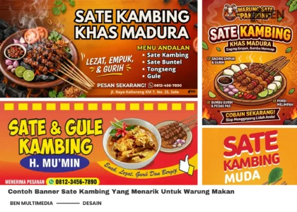 Banner Sate Kambing