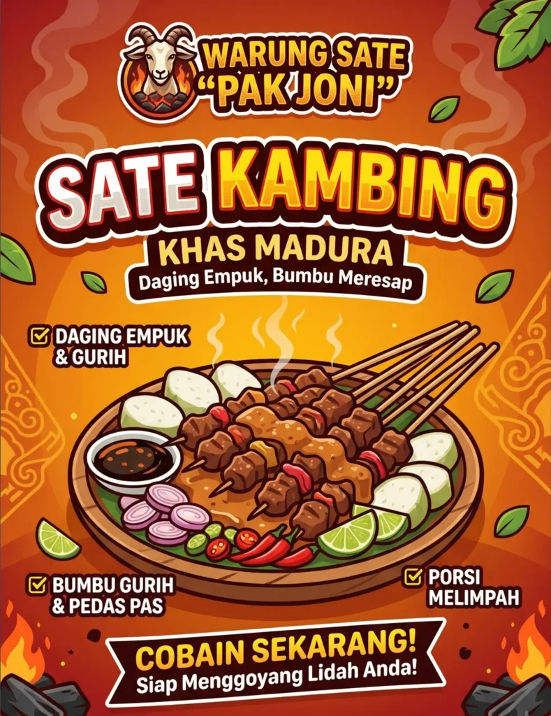 Desain Banner Khas Madura - Ben Multimedia